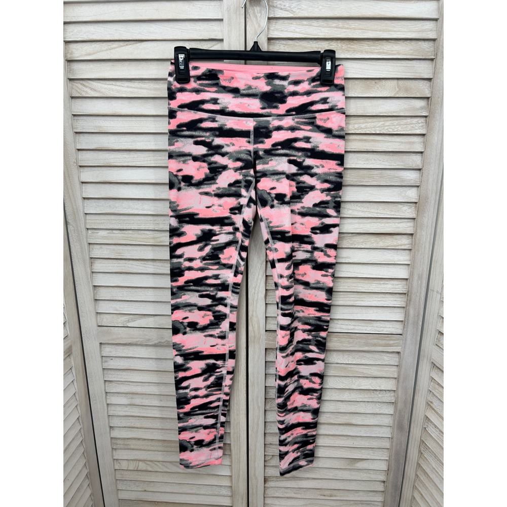 Lululemon Wunder Under Leggings 4 Pink Camo athletic Workout Pants